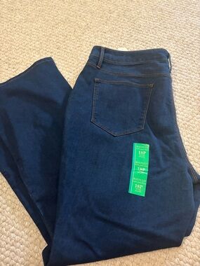 Faded Glory Dark Blue Bootcut Jeans